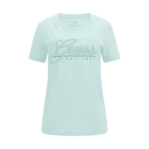 Guess Γυναικεία κοντομάνικη μπλούζα Script Tee